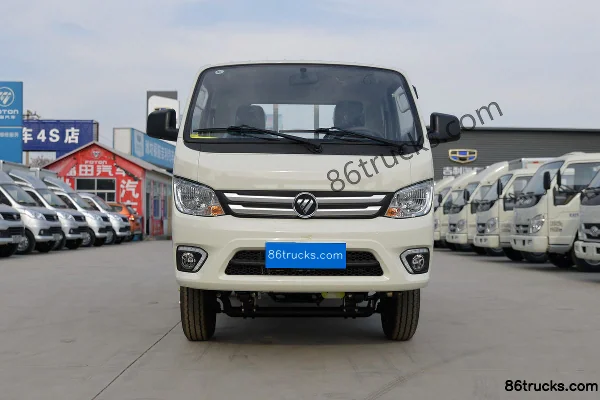 Foton Times Small Card Star 1 116hp 4X2(6 wheels) 3.33m Semi-row Flatbed Light Truck Exterior (2) | 86Trucks