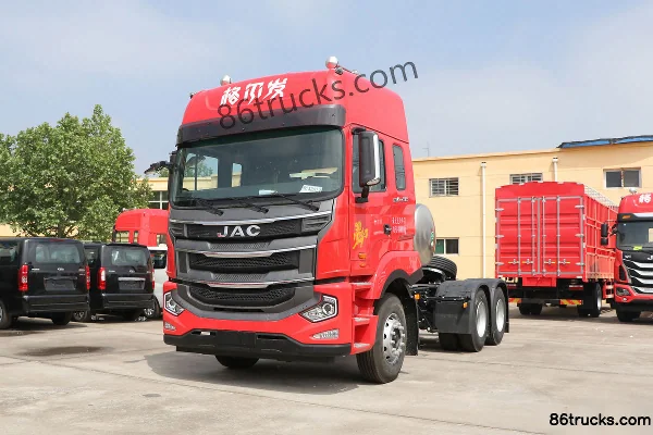 JAC Gallop A5W poids lourd 460 ch 6X4(10 roues) tracteur routier LNG Extérieur (3) | 86Trucks