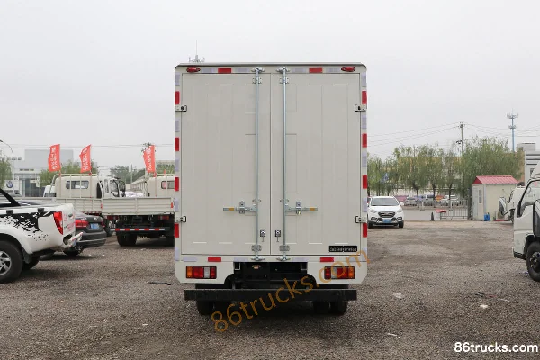 JMC Shunda Wide Body 116hp 4X2(6 wheels) 4.08m Single Row Van Light Truck (Air Brake)(China VI) (3) | 86Trucks