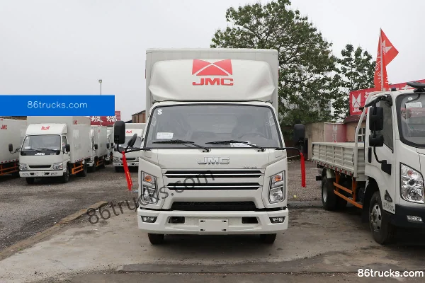 JMC New Shunda Narrow Body 116hp 4X2(6 wheels) 4.21m Single Row Van Truck (China VI) Exterior (2) | 86Trucks