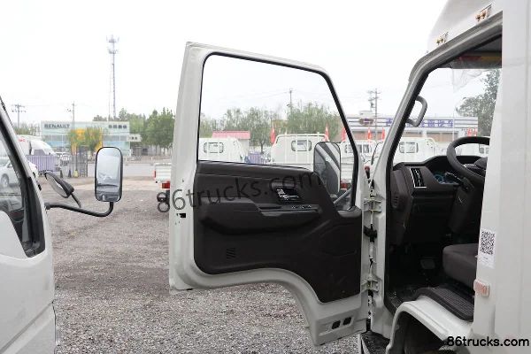 JMC New Shunda Narrow Body 116hp 4X2(6 wheels) 4.21m Single Row Van Truck (China VI) Cab (1) | 86Trucks