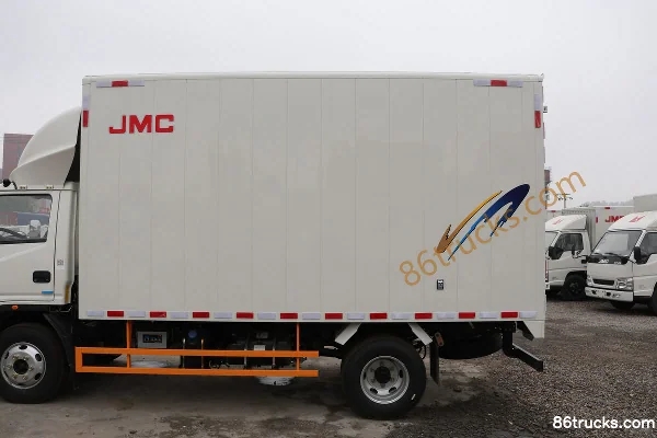 JMC New Shunda Narrow Body 116hp 4X2(6 wheels) 4.21m Single Row Van Truck (China VI) (1) | 86Trucks