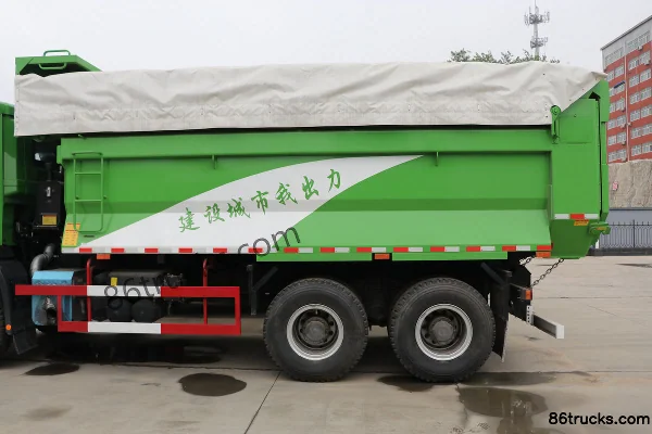 Foton Auman GTL 9 Series Heavy Truck Northern Version 375 hp 6X4(10 wheels) 5.4m Dump Truck Body (2) | 86Trucks