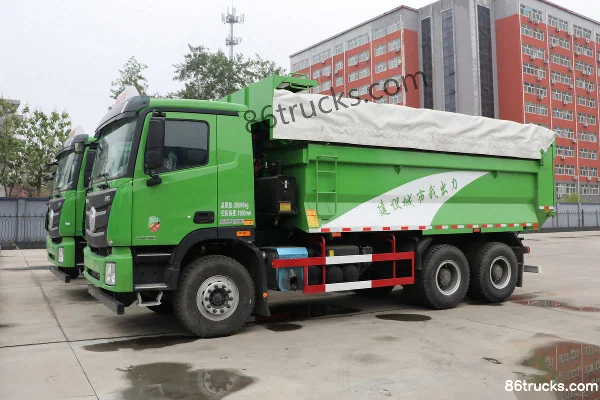Foton Auman GTL 9 Series Heavy Truck Northern Version 375 hp 6X4(10 wheels) 5.4m Dump Truck Body (1) | 86Trucks