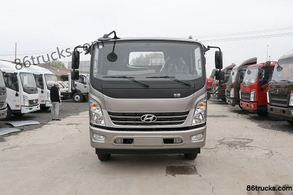 Hyundai Commercial Vehicle Hongtu 500 170 hp 4X2(6 wheels) 3.835m Row Half Cage Light Truck Exterior (2) | 86Trucks