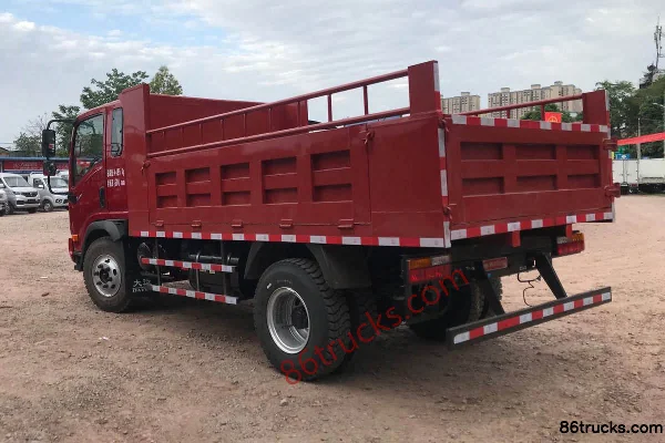 Dayun New Aopuli 130 hp 4X2(6 wheels) Barrel Garbage Transport Truck Exterior (3) | 86Trucks