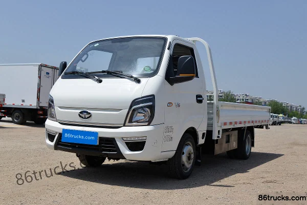 Tangjun Ouling V5 1.6L 105hp 4X2(6 wheels) Gasoline/CNG 3.61m Single Row Flatbed Micro Truck (China VI) Exterior (3) | 86Trucks