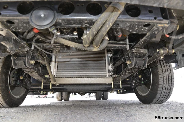 Tangjun Ouling V5 1.6L 105hp 4X2(6 wheels) Gasoline/CNG 3.61m Single Row Flatbed Micro Truck (China VI) Chassis (1) | 86Trucks
