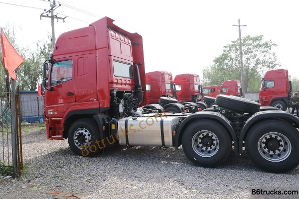 Dongfeng T7 Heavy Truck Zhiling Edition 460 hp 6X4(10 wheels) Tractor Truck Exterior (3) | 86Trucks