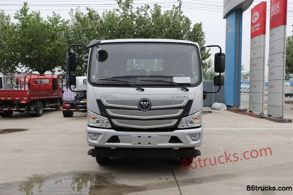 Foton Aumark S3 Series High-efficiency Express Delivery Version 156hp 4X2(6 wheels) 5.25m Cab-over Flatbed Light Truck Exterior (2) | 86Truc