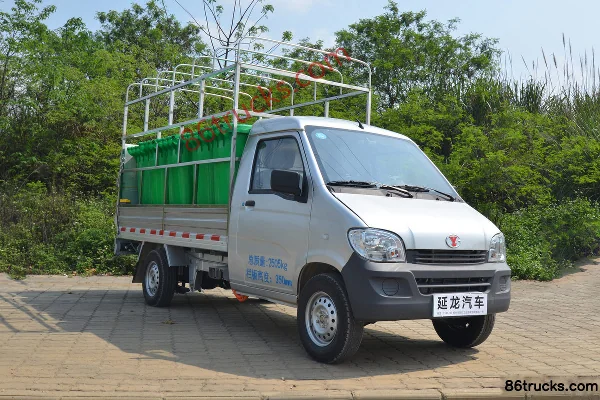 Yanlong Auto 2.5T 2.8m single-cab pure electric barrel garbage truck 41.1kWh 4X2(6 wheels) Exterior