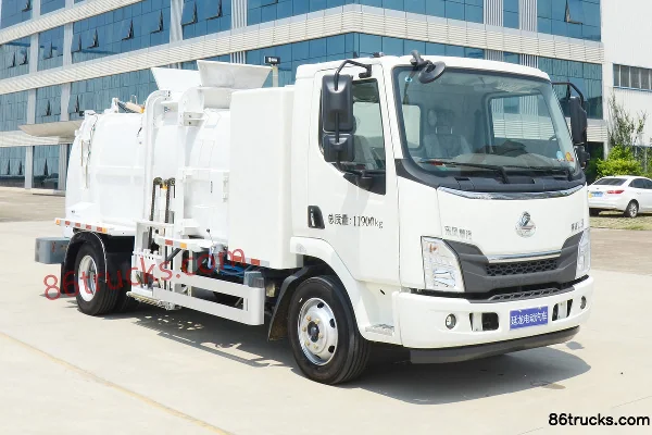Yanlong Auto Yanlong Auto Yanlong Micro Truck Electric Garbage Truck