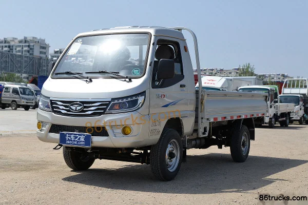 Tangjun Ouling Sailing F3-1 1.2L 91 hp 4X2(6 wheels) Gasoline 3.08 m Single Row Flatbed Micro Truck (China VI) Exterior (3) | 86Trucks