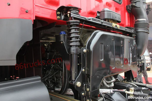 JAC Gallop KX Heavy Truck 270 hp 8X4(12 wheels) 9.5m Semi-Sleeper Flatbed Cargo Truck Chassis (2) | 86Trucks