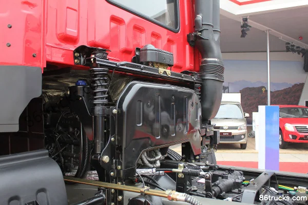 JAC Gallop KX Heavy Truck 270 hp 8X4(12 wheels) 9.5m Semi-Sleeper Flatbed Cargo Truck Chassis (1) | 86Trucks