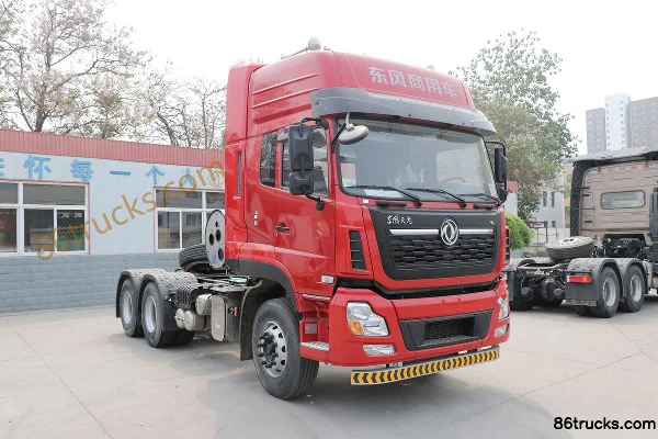 Dongfeng Tianlong VL Gas 2020 Model 460 hp 6X4(10 wheels) LNG Tractor Truck (China VI) Exterior