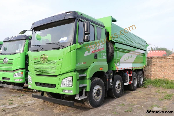 FAW Jiefang Qingdao JH6 Heavy Truck Urban Construction Lightweight Edition 350hp 8X4(12 wheels) 5.6m Dump Truck Exterior (3) | 86Trucks