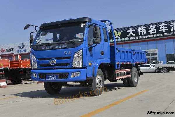 Yuejin Kaituo X500 Engineering Type 116hp 4X2(6 wheels) 3.8m Dump Truck Exterior (3) | 86Trucks