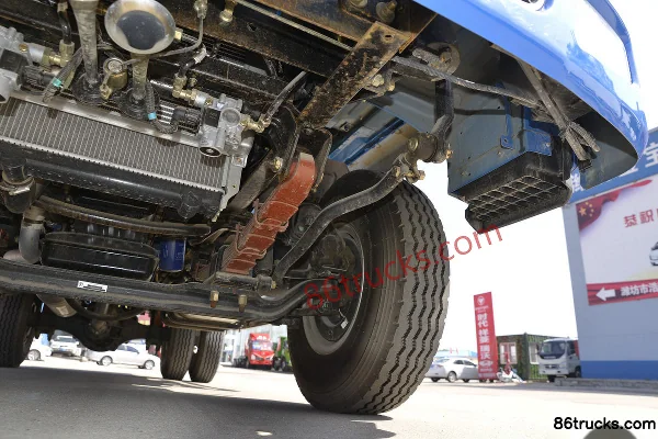 Yuejin Kaituo X500 Engineering Type 116hp 4X2(6 wheels) 3.8m Dump Truck Chassis (3) | 86Trucks