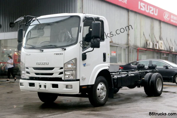 Qingling Isuzu M600 132 hp 4X2(6 wheels) 4.13 m single-row van light truck Exterior (3) | 86Trucks