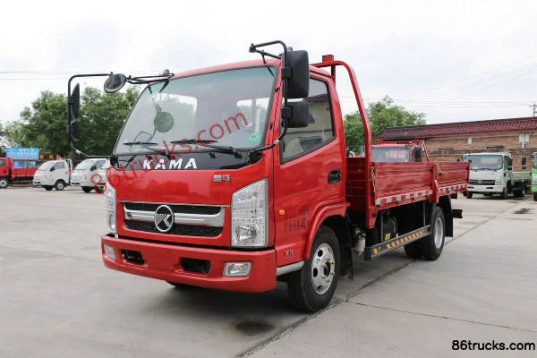 Kama K8 Fuyunlai 116 hp 4X2(6 wheels) 4.2m Single Row Flatbed Light Truck (WLY 5T32) Exterior (3) | 86Trucks