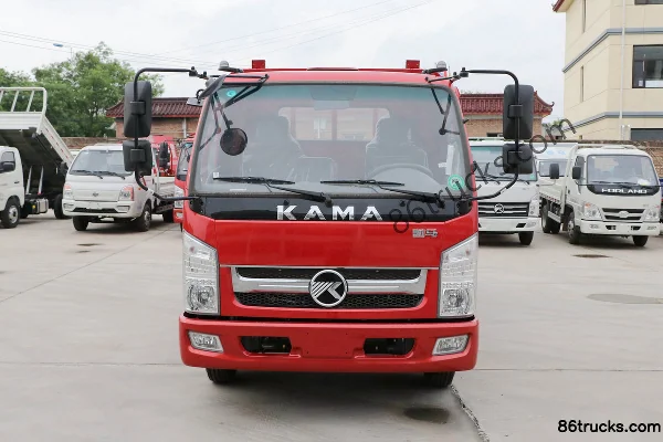 Kama K8 Fuyunlai 116 hp 4X2(6 wheels) 4.2m Single Row Flatbed Light Truck (WLY 5T32) Exterior (2) | 86Trucks