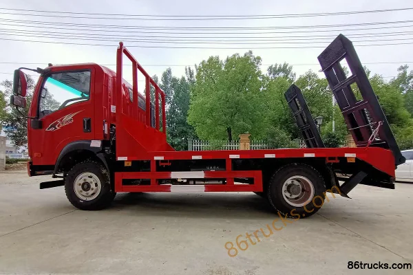 Sinotruk (formerly Sinotruk Ace) Jieshi 129 hp 4X2(6 wheels) Flatbed Truck Exterior (3) | 86Trucks