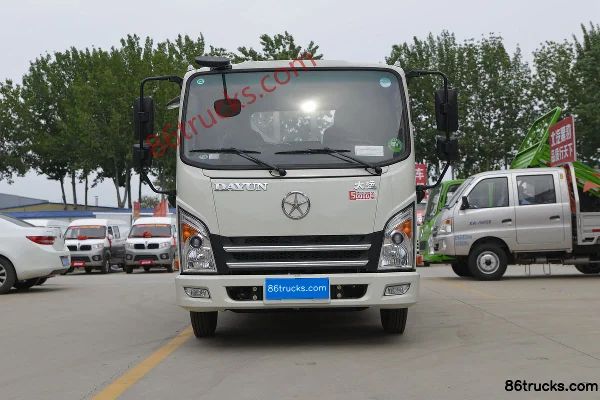 Dayun New Aopuli 116 hp 4X2(6 wheels) 4.05m Single Row Flatbed Light Truck Exterior (2) | 86Trucks