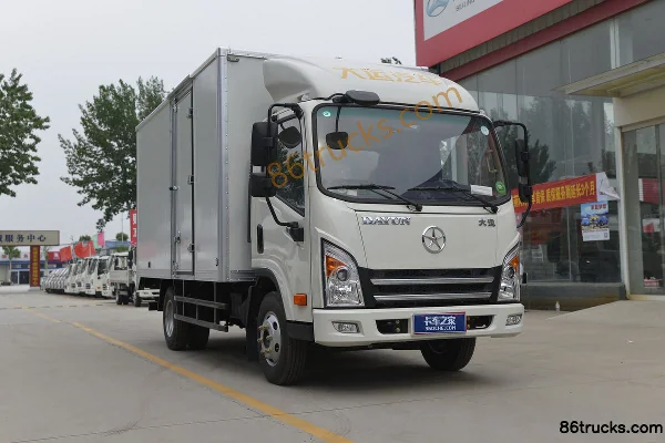 Dayun New Aopuli 137hp 4X2(6 wheels) 4.18m Single Row Van Light Truck Exterior