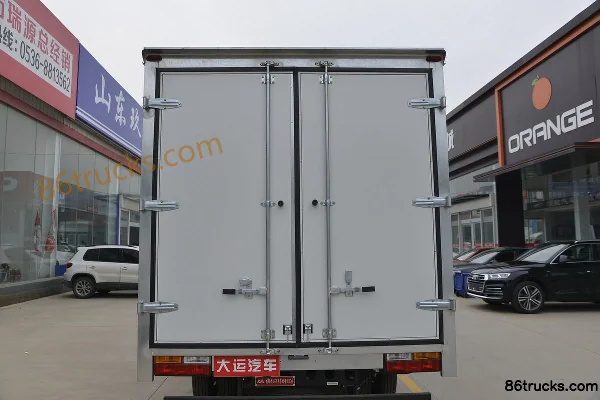 Dayun New Aopuli 137hp 4X2(6 wheels) 4.18m Single Row Van Light Truck Body (3) | 86Trucks