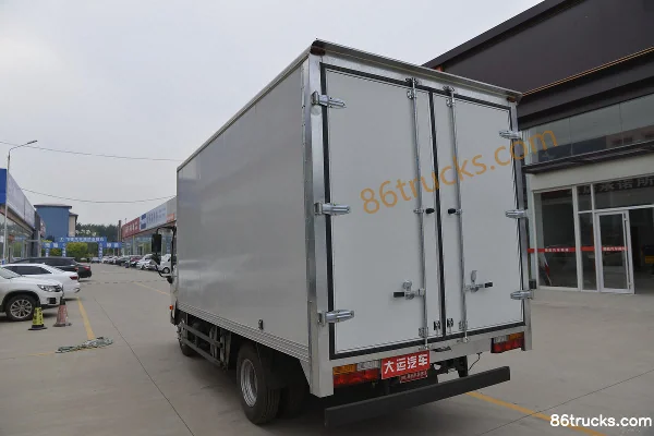 Dayun New Aopuli 137hp 4X2(6 wheels) 4.18m Single Row Van Light Truck Body (2) | 86Trucks