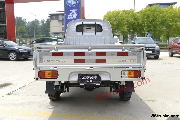 Wuling Rongguang Mini Truck 1.5L 99 hp 4X2(6 wheels) Gasoline 2.71m single-row flatbed mini truck Body (3) | 86Trucks