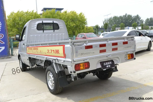 Wuling Rongguang Mini Truck 1.5L 99 hp 4X2(6 wheels) Gasoline 2.71m single-row flatbed mini truck Body (2) | 86Trucks