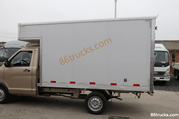 NanJun Ruishuai C Series Flagship Edition 1.5L 112hp 4X2(6 wheels) gasoline 2.415m double-row van micro truck (China VI) Body (1) | 86Trucks