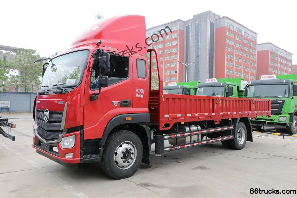 Foton Auman R Series 190hp 4X2(6 wheels) 6.8m Flatbed Cargo Truck (China VI) Exterior (3) | 86Trucks