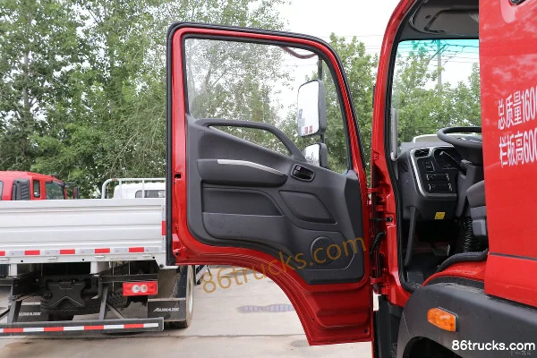 Foton Auman R Series 190hp 4X2(6 wheels) 6.8m Flatbed Cargo Truck (China VI) Cab (1) | 86Trucks