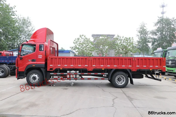 Foton Auman R Series 190hp 4X2(6 wheels) 6.8m Flatbed Cargo Truck (China VI) Body (1) | 86Trucks