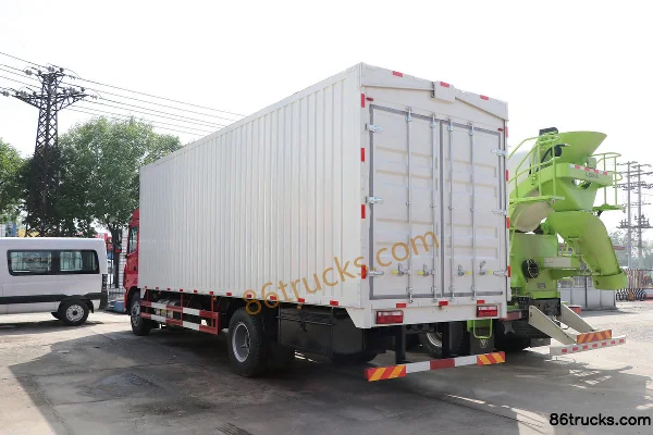 JAC Gallop K5X Medium Truck 200 hp 4X2(6 wheels) 7.8m Half Row Wing Opening Box Cargo Truck Body (3) | 86Trucks