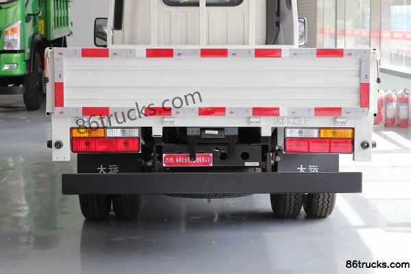 Dayun New Aopuli 150hp 4X2(6 wheels) 4.12m Single Row Flatbed Light Truck (4T Rear Axle) Body (3) | 86Trucks