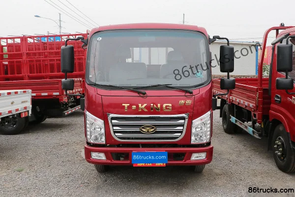 Tangjun Ouling K1 Series 110hp 4X2(6 wheels) 4.15m Single Row Flatbed Light Truck Exterior (2) | 86Trucks