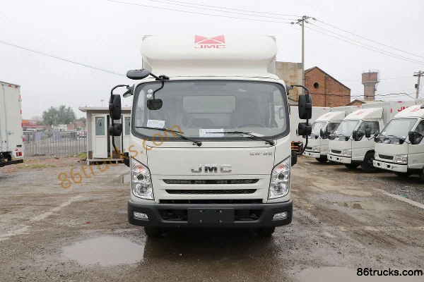 JMC Kaiyun Strong Edition Light Load Standard 129 hp 4X2(6 wheels) 4.08m Single Row Van Truck (Wide Body) Exterior (2) | 86Trucks