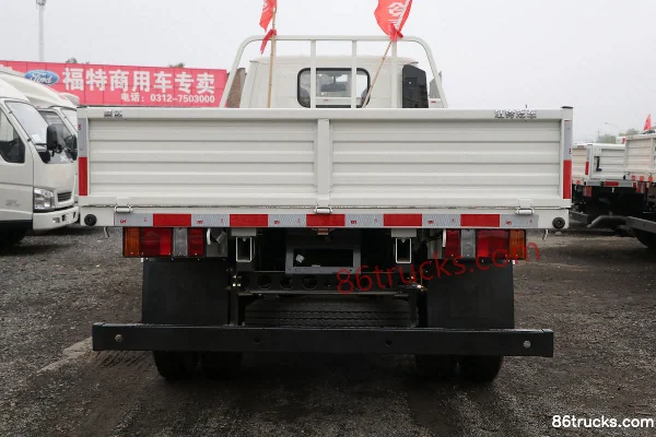 JMC New Shunda Narrow Body 116hp 4X2(6 wheels) 4.22m single row flatbed light truck (China VI) (3) | 86Trucks