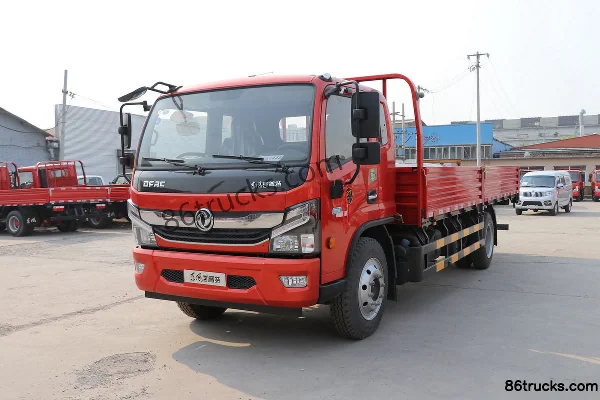 Dongfeng Kaipute K8 Zhiyue Edition 195hp 4X2(6 wheels) 6.2m single-row flatbed cargo truck (China VI) Exterior (3) | 86Trucks