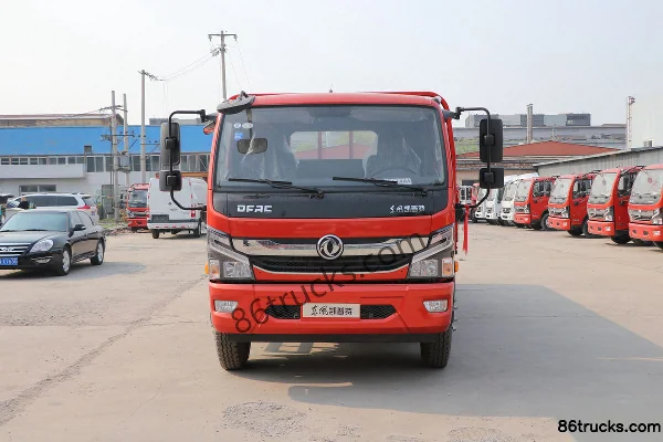 Dongfeng Kaipute K8 Zhiyue Edition 195hp 4X2(6 wheels) 6.2m single-row flatbed cargo truck (China VI) Exterior (2) | 86Trucks