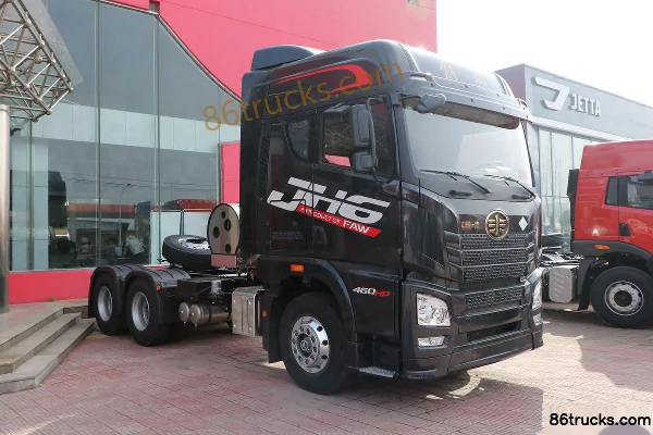 FAW Jiefang Qingdao JH6 Zhiyue Edition 12.5L LNG 500 hp 6X4(10 wheels) FAW Jiefang 12-speed tractor truck Exterior