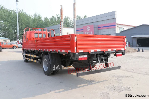 Dongfeng Kaipute K8 Zhiyue Edition 195hp 4X2(6 wheels) 6.2m single-row flatbed cargo truck (China VI) Body (2) | 86Trucks