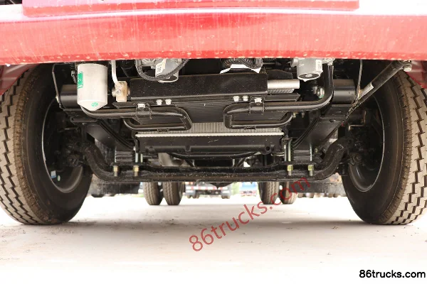 JAC Junling V3 109 ch 4X2(6 roues) camion léger fourgon à cabine simple 4,15 m Châssis (1) | 86Trucks