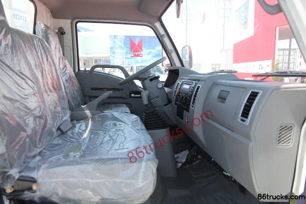 Jinbei Lingqi 78 ch 4X2(6 roues) camion léger plateau cabine simple 3,3 m (3) | 86Trucks