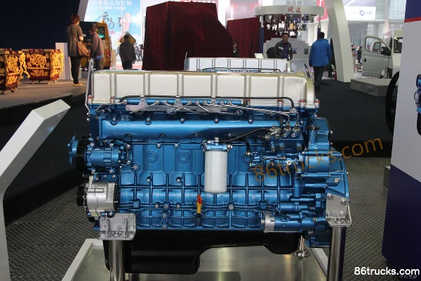 SDEC SC12E385 385hp 12L China V Diesel Engine Exterior (3) | 86Trucks