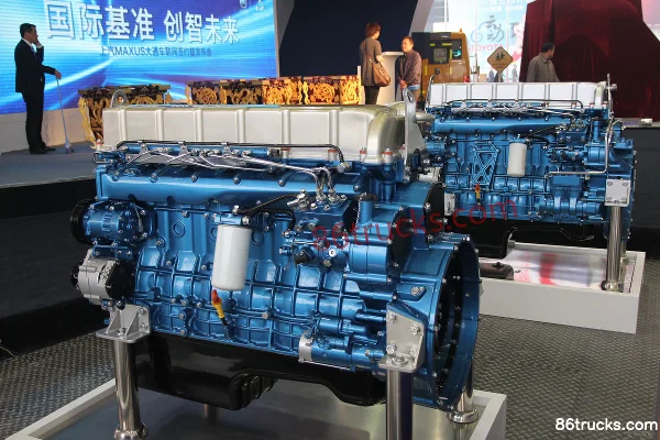 SDEC SC12E385 385hp 12L China V Diesel Engine Exterior (2) | 86Trucks